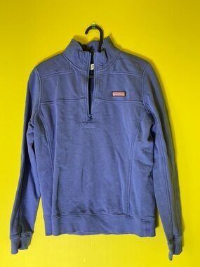 Vineyard Vines Half-Zip Pullover Sweater - Periwinkle Blue